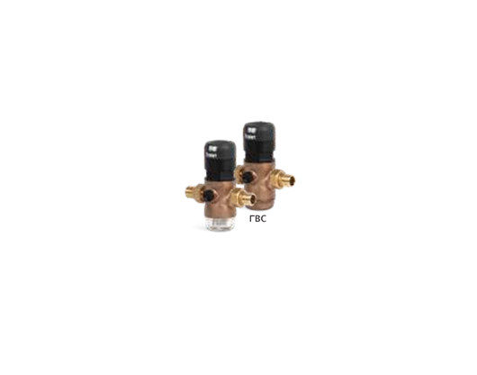 Редукторы давления Red - бронза бессвинцовая, 1/2’’, 3/4’’ ГВС