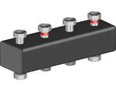 Распределительный коллектор Meibes МЕ 66306.1 D/МЕ 66301.41 D, на 3 отопительных контура